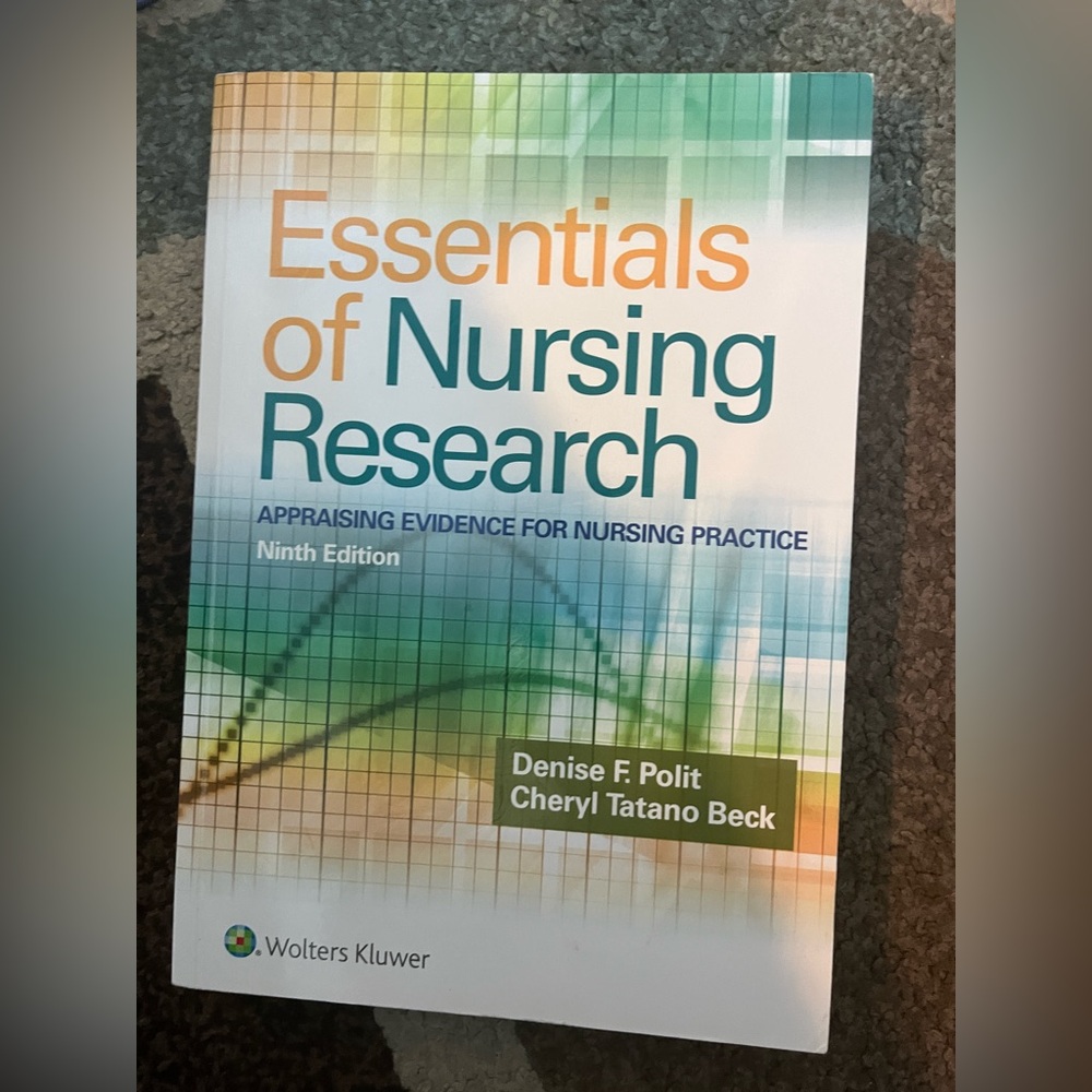 Essentials of Nursing Research 9th edition